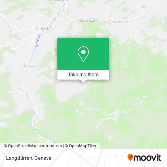 Langdürren map