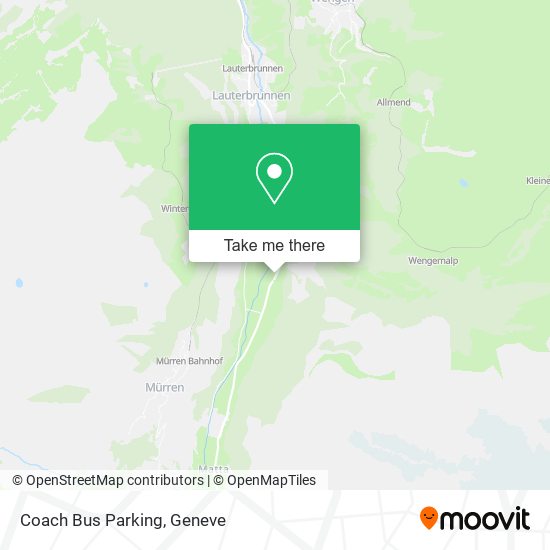 Coach Bus Parking map