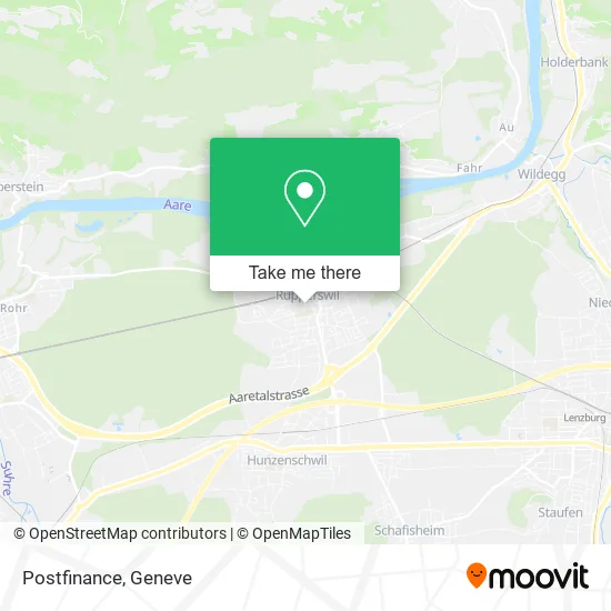 Postfinance map
