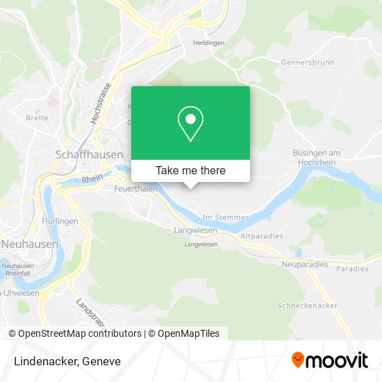 Lindenacker map