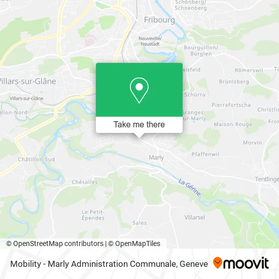 Mobility - Marly Administration Communale map
