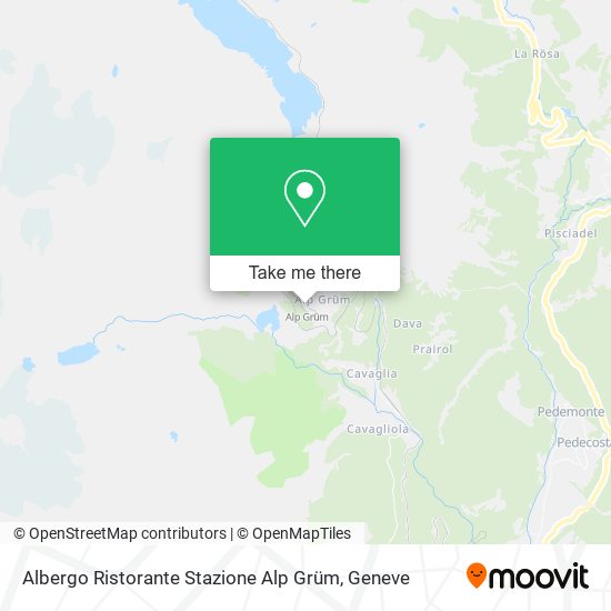 Albergo Ristorante Stazione Alp Grüm map