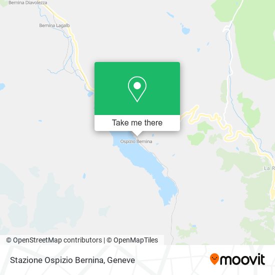 Stazione Ospizio Bernina map