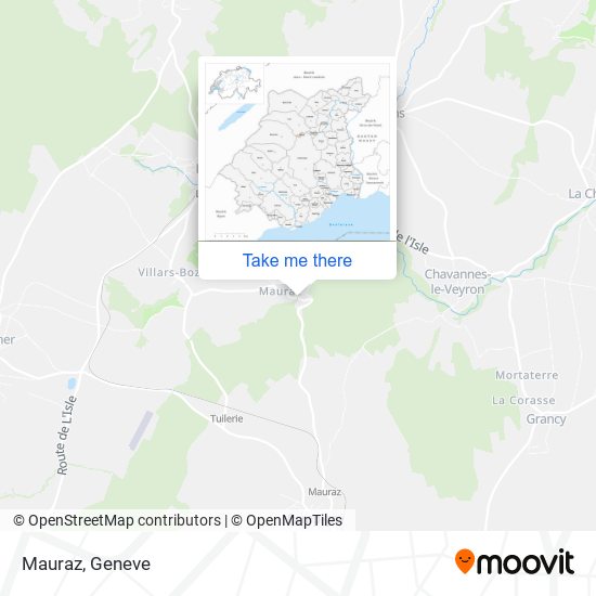 Mauraz map