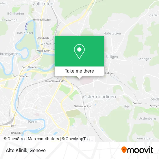 Alte Klinik map