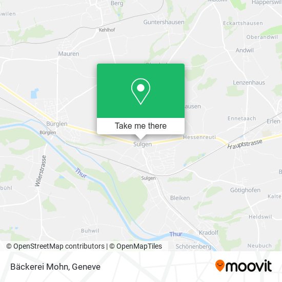 Bäckerei Mohn map