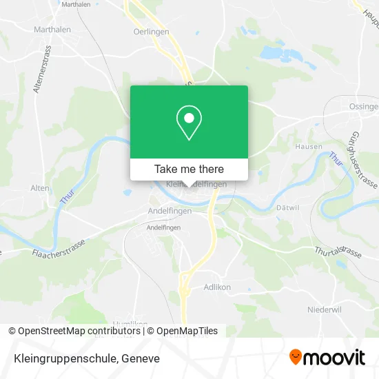 Kleingruppenschule map