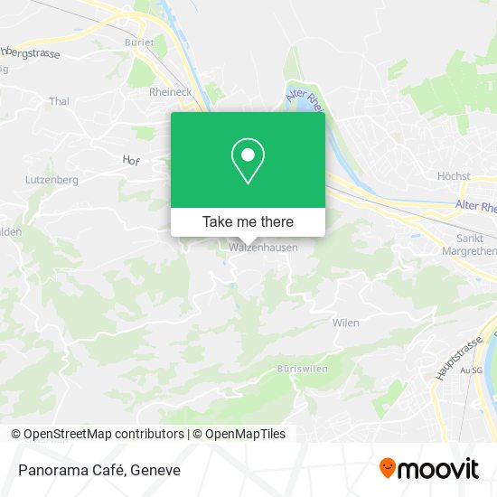 Panorama Café map