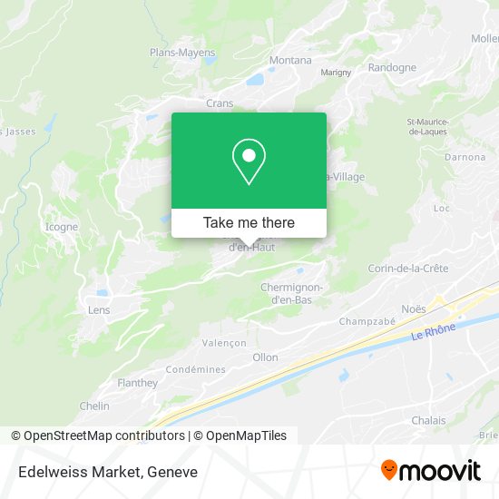 Edelweiss Market map