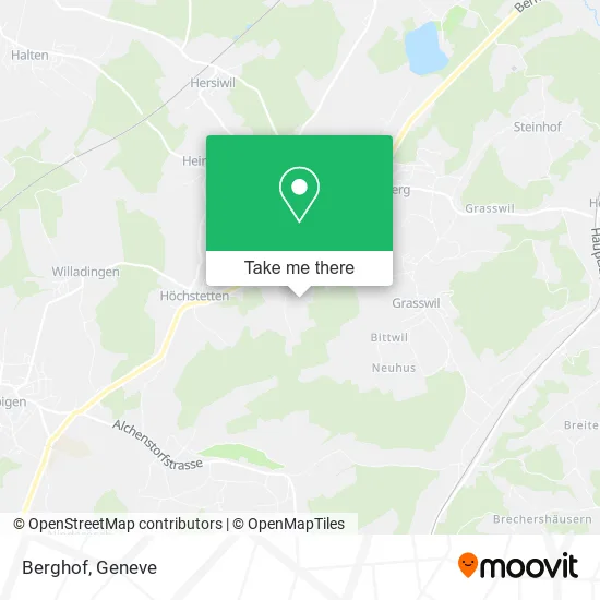 Berghof map