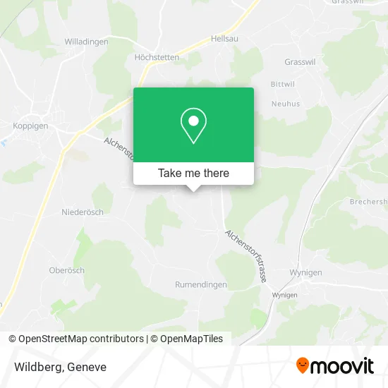 Wildberg map