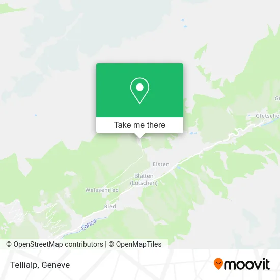 Tellialp map