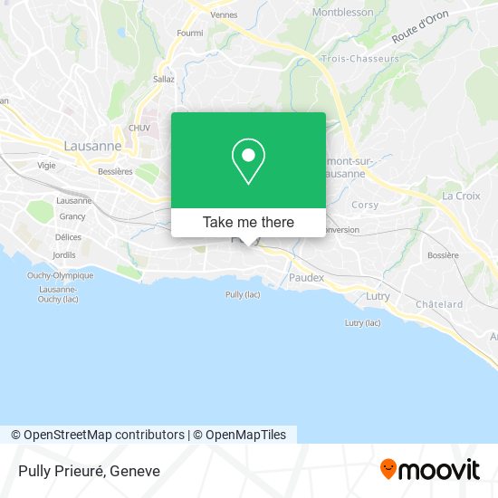 Pully Prieuré map