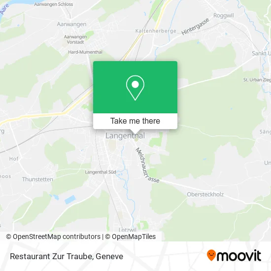 Restaurant Zur Traube map