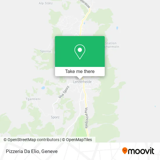 Pizzeria Da Elio map