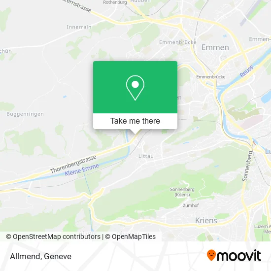 Allmend map