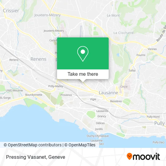 Pressing Vasanet map