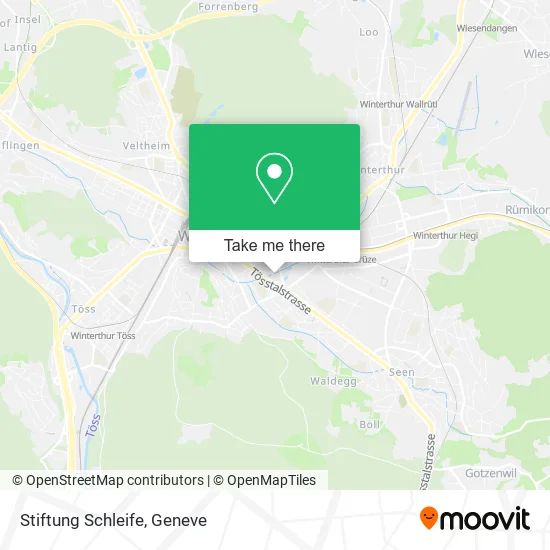 Stiftung Schleife map