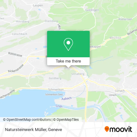 Natursteinwerk Müller map