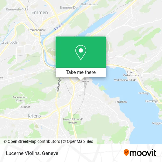 Lucerne Violins map