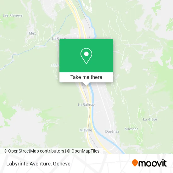 Labyrinte Aventure map