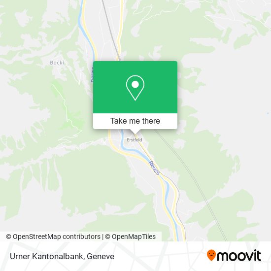 Urner Kantonalbank map
