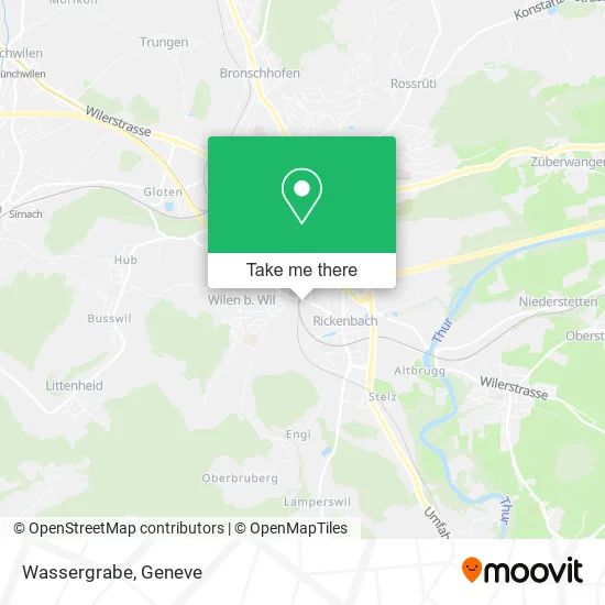 Wassergrabe map