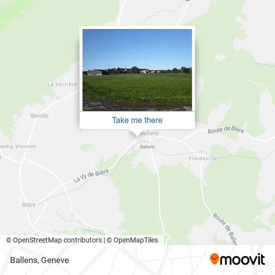 Ballens map