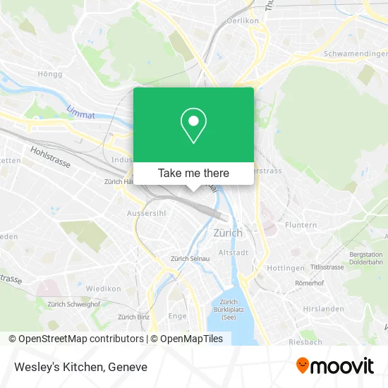 Wesley's Kitchen map