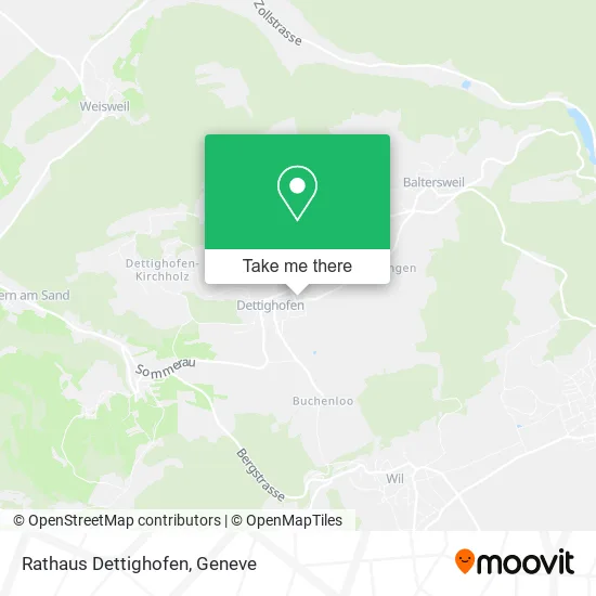 Rathaus Dettighofen map