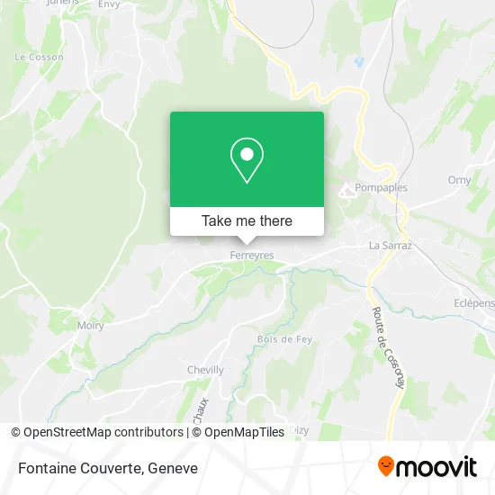Fontaine Couverte map