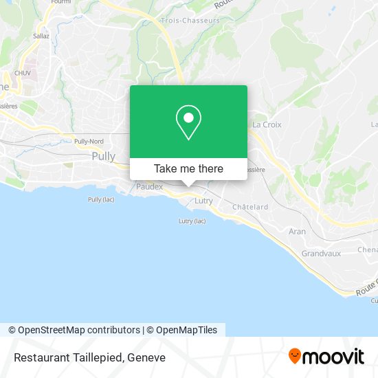 Restaurant Taillepied map