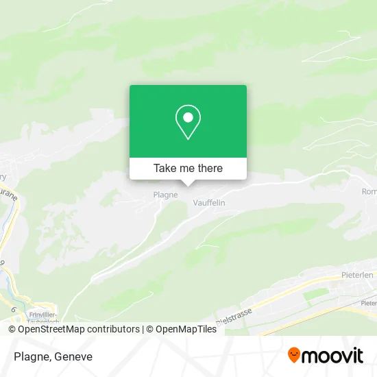 Plagne map