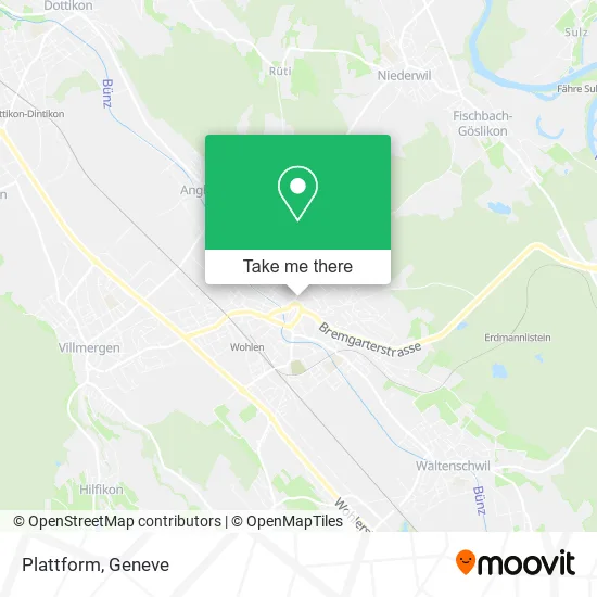 Plattform map