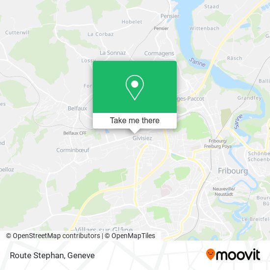 Route Stephan map