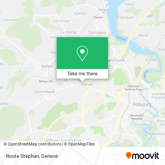 Route Stephan map