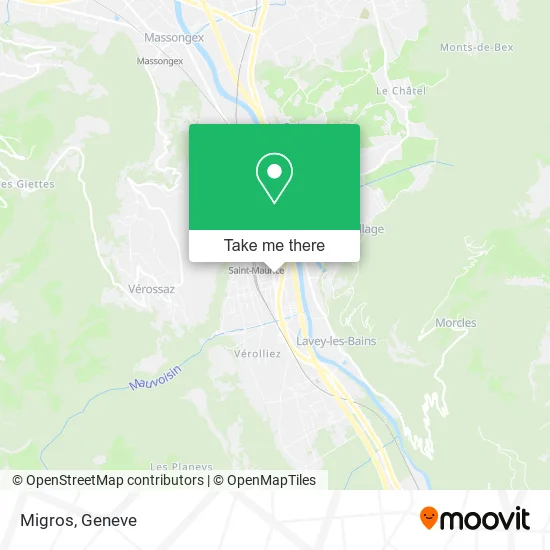 Migros map