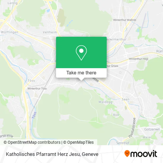 Katholisches Pfarramt Herz Jesu map