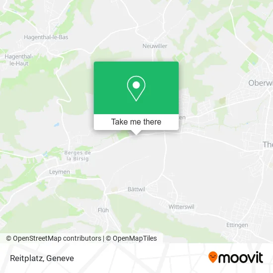 Reitplatz map