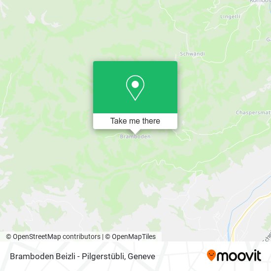 Bramboden Beizli - Pilgerstübli map