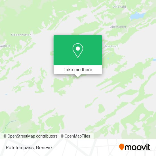 Rotsteinpass map