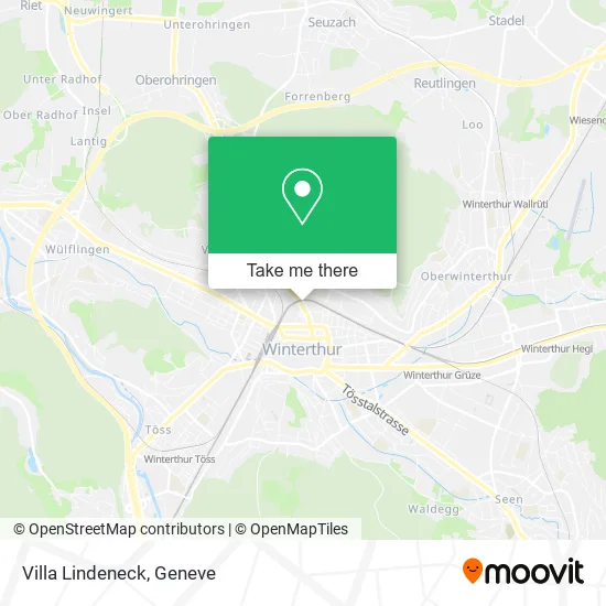Villa Lindeneck map