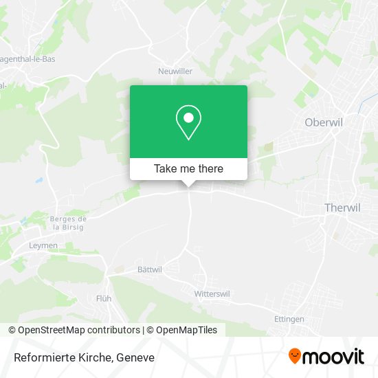 Reformierte Kirche map
