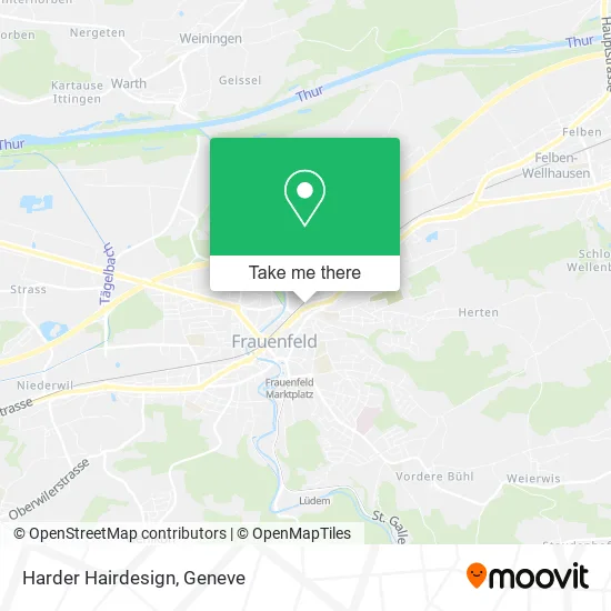 Harder Hairdesign map