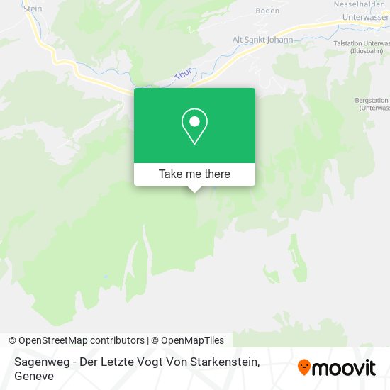 Sagenweg - Der Letzte Vogt Von Starkenstein map