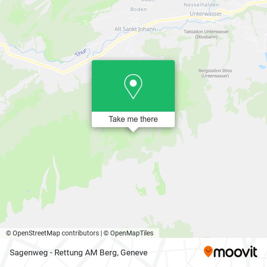 Sagenweg - Rettung AM Berg map