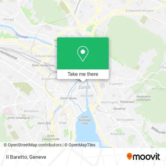 Il Baretto map
