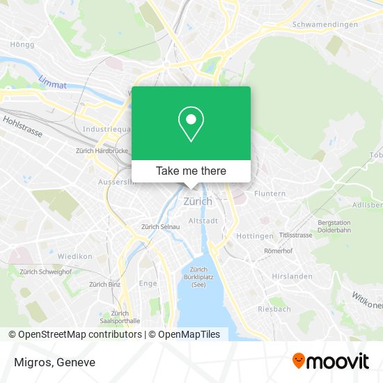 Migros map