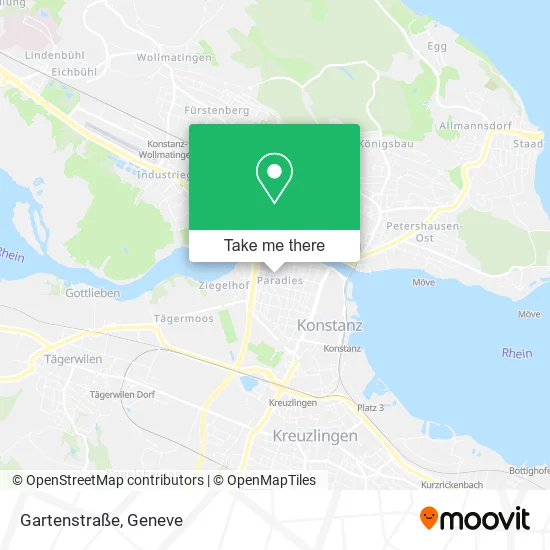 Gartenstraße map