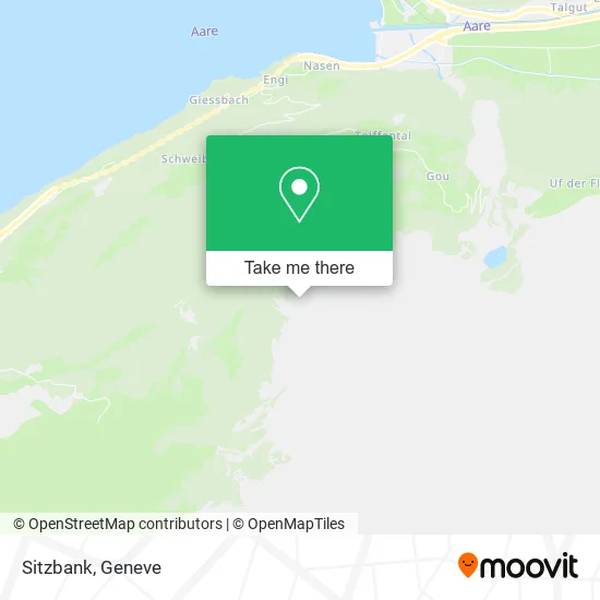 Sitzbank map